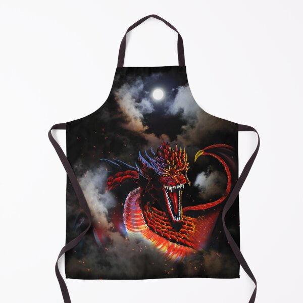 Item preview, Moon Red Fire Dragon Clouds designed and sold by Kim Andrews.