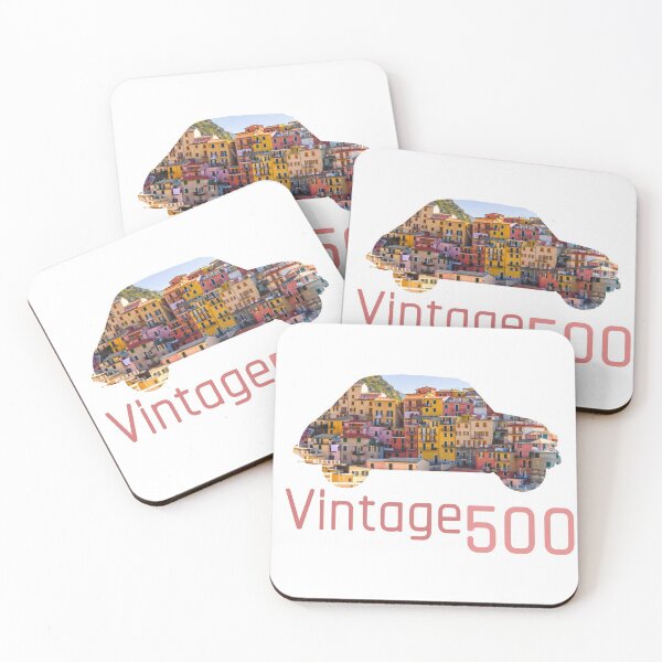 Item preview, Fiat 500 Vintage t-shirt designed and sold by MiloHarris.