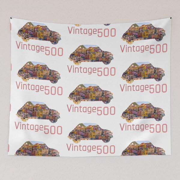 Item preview, Fiat 500 Vintage t-shirt designed and sold by MiloHarris.