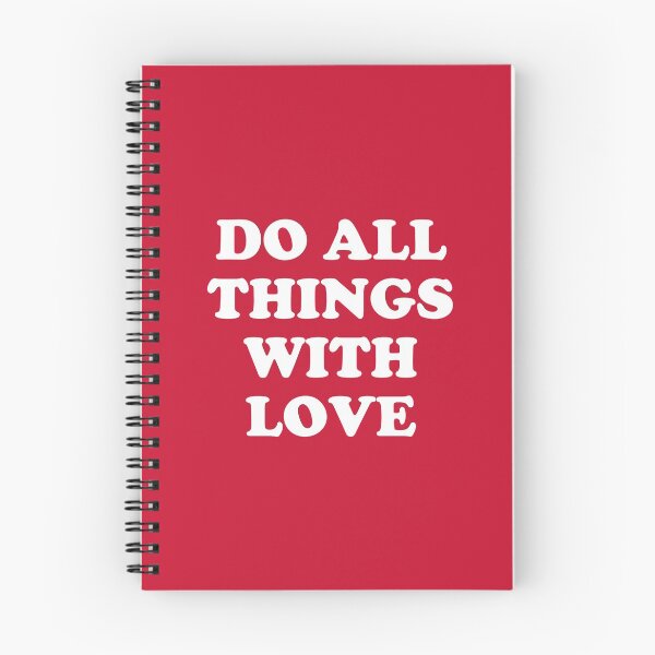 Item preview, Do All Things With Love #1 designed and sold by SalahBlt.