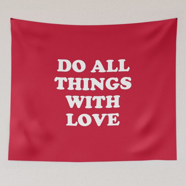 Item preview, Do All Things With Love #1 designed and sold by SalahBlt.