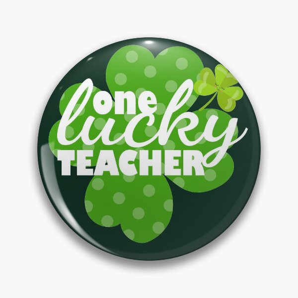 Item preview, One Lucky Teacher St Patricks Day designed and sold by TrndSttr.