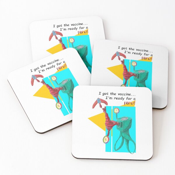 Item preview, I got the vaccine...I'm ready for a party! designed and sold by Douglas  Walker.