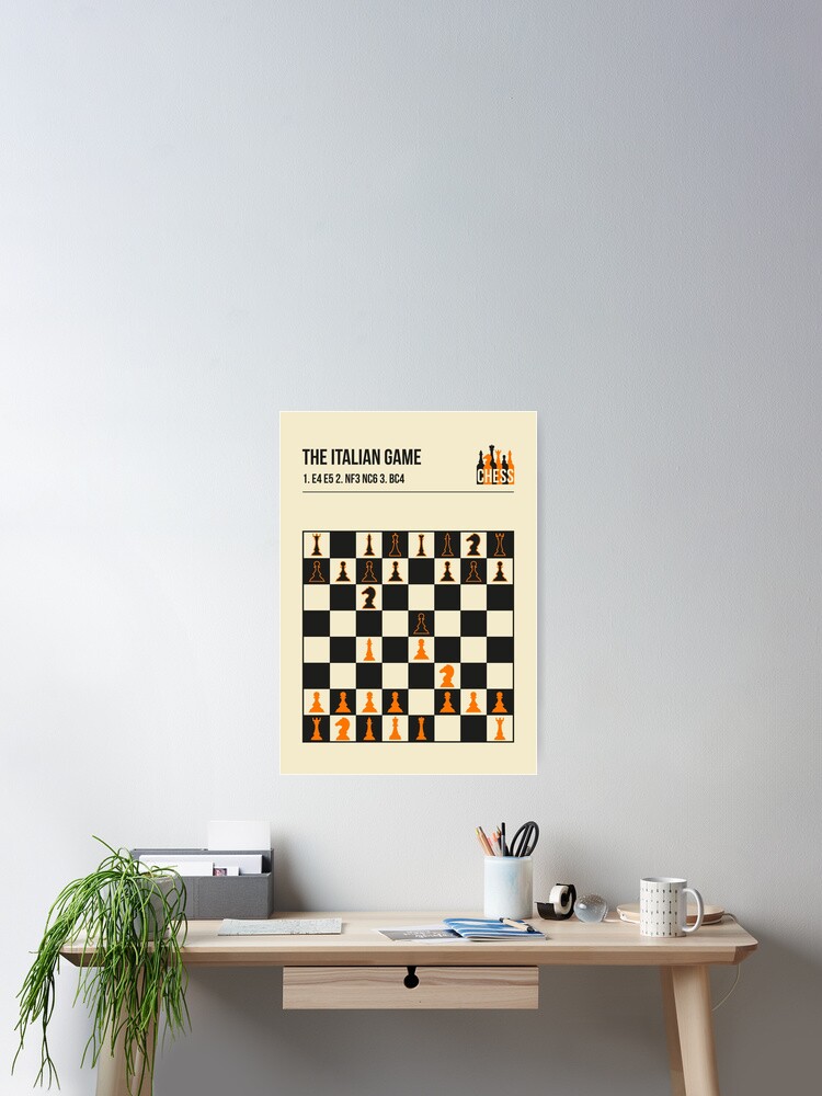 Chess Opening Book Italian Game Opening 