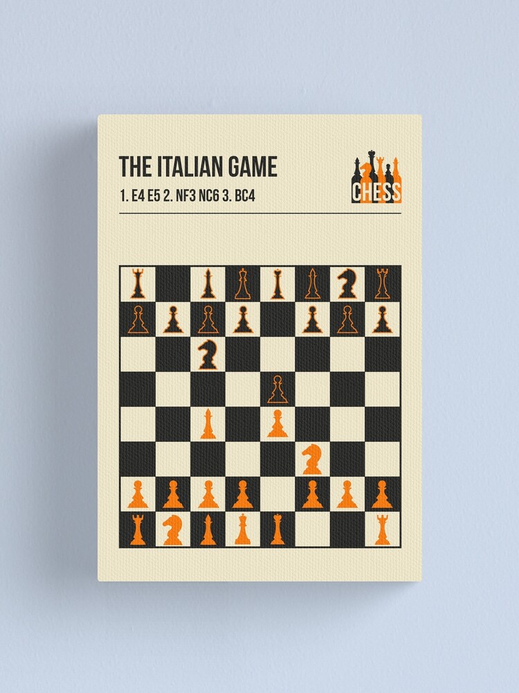 Chess Opening Printable Wall Art Sicilian Defense 