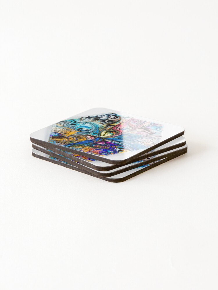 Thumbnail 4 of 5, Coasters (Set of 4), Spring Skies designed and sold by Rapture25.