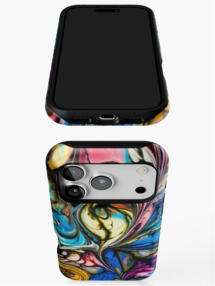 Thumbnail 3 of 4, iPhone Case, Spring Skies designed and sold by Constance  Hermon.