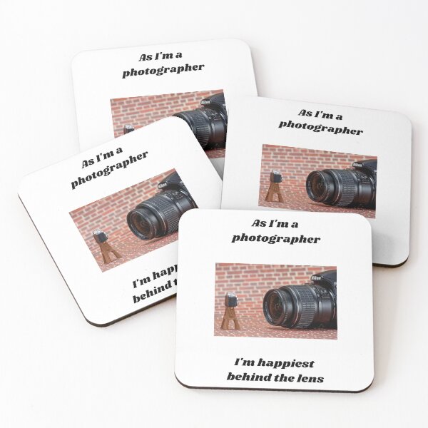 Item preview, As I'm a photographer I'm happiest behind the lens  designed and sold by TheWorldofYvonneMarrs.