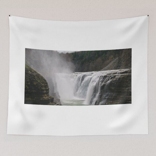 Item preview, Waterfall in Letchworth designed and sold by OutsideNY.