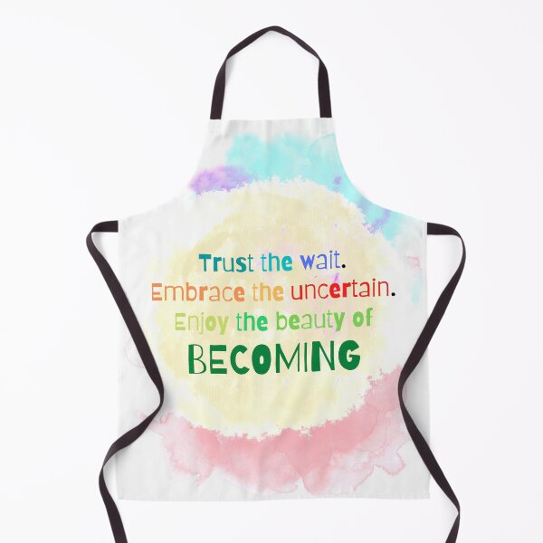 Item preview, Trust the wait. Becoming. Holi Colors. designed and sold by ektara-.