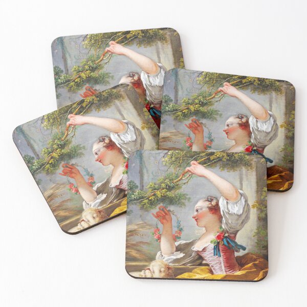 Item preview, The Pastorella - Jean-Honoré Fragonard designed and sold by brushandframes.