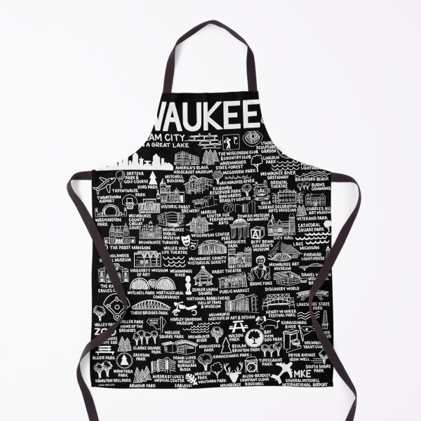 Item preview, Mapa de Milwaukee designed and sold by fiberandgloss.