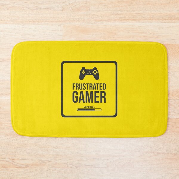 Item preview, Frustrated Gamer - Monoline Design designed and sold by Exertion.