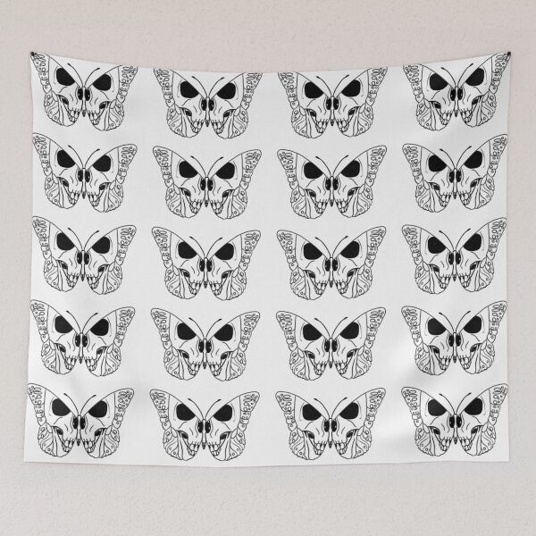Item preview, Single Skull Butterfly  designed and sold by Gabriella Rowland.