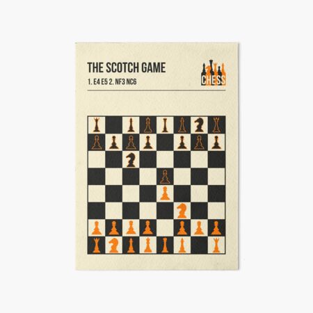 So scotch game is ruy Lopez now? : r/chess