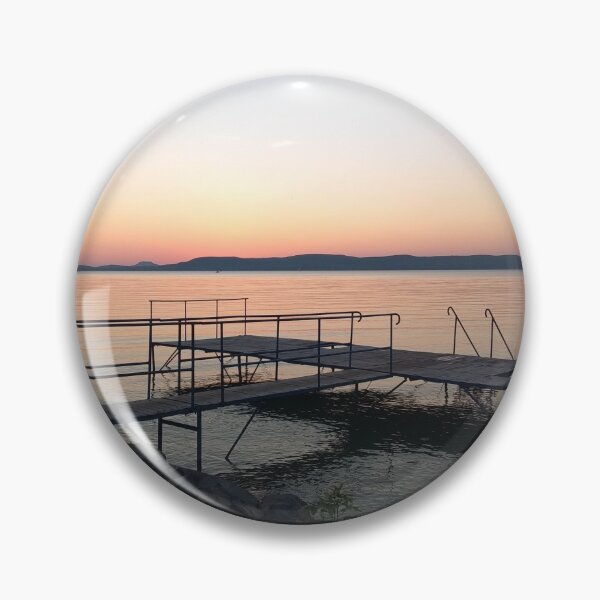 Item preview, Sunset above Lake Balaton Nature Photo designed and sold by Pankas.