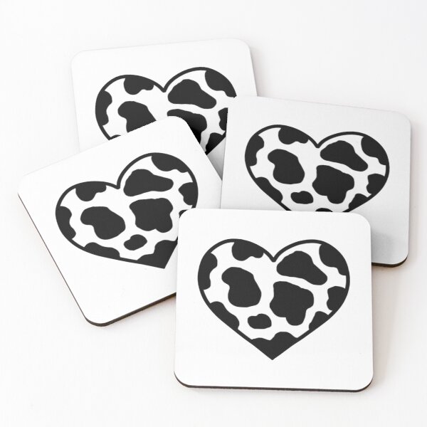 Item preview, Cow print heart designed and sold by Roisin678.