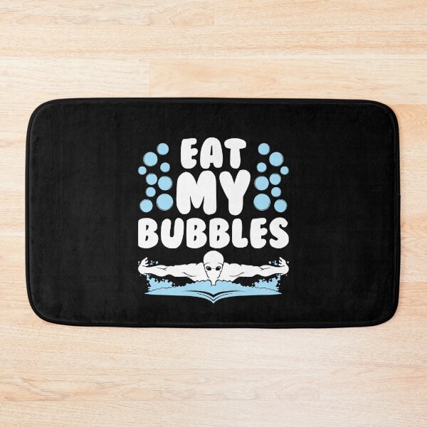 Item preview, Eat My Bubbles Funny Swimmer designed and sold by Scratches Tees.