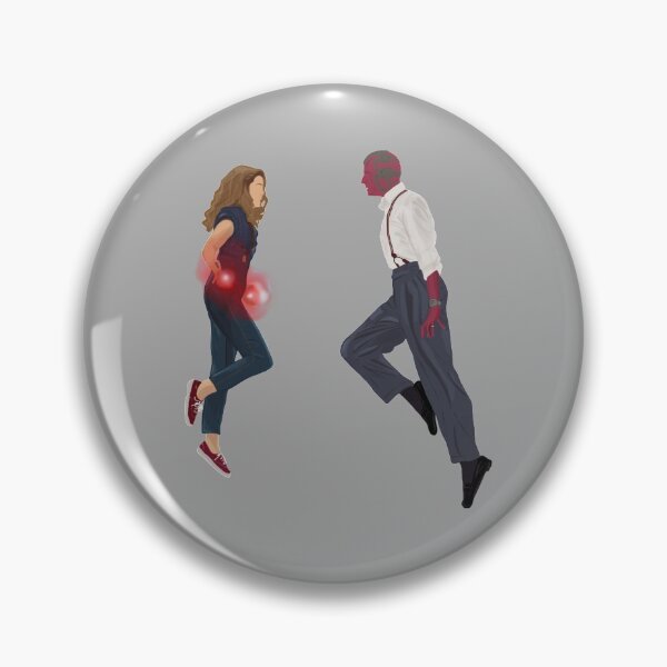 Item preview, Wanda and Vision fighting designed and sold by Valeriasss.