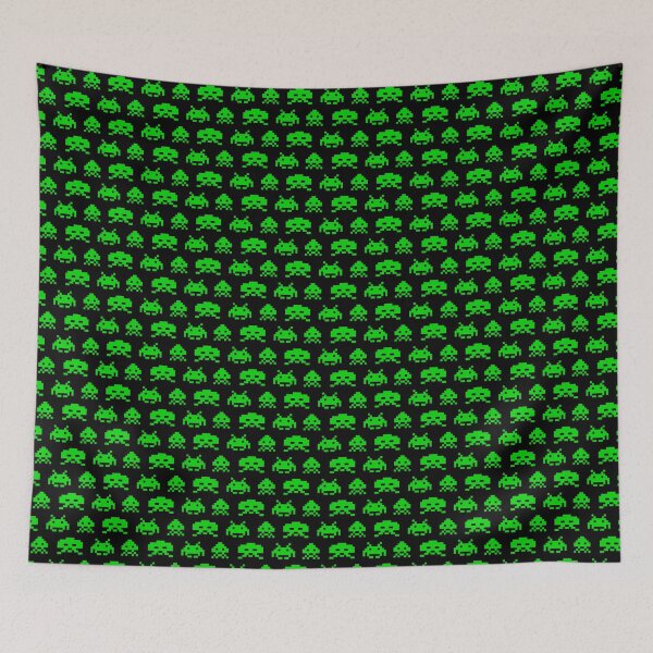Item preview, Pixel alien pattern phonecase 1 designed and sold by fiama3007.