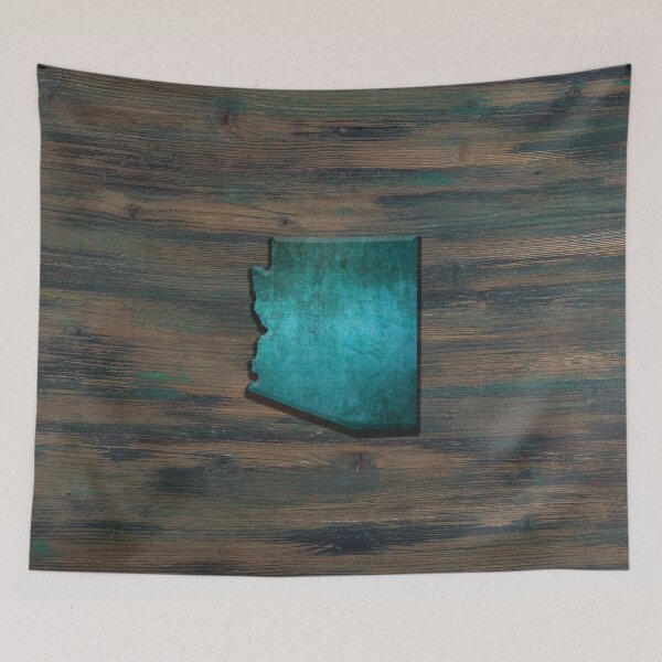 Item preview, Arizona State Shape Teal designed and sold by Jared Davies.