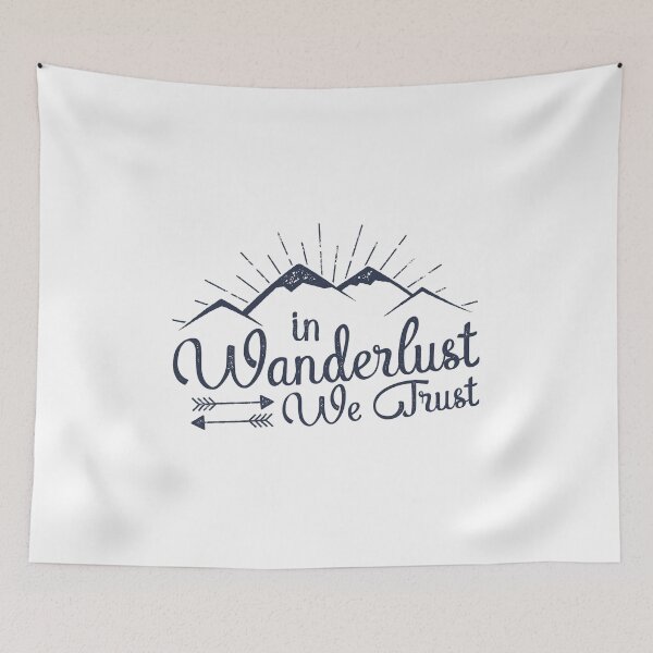 Item preview, In Wanderlust We Trust and Bands Pop designed and sold by MortexApparel.