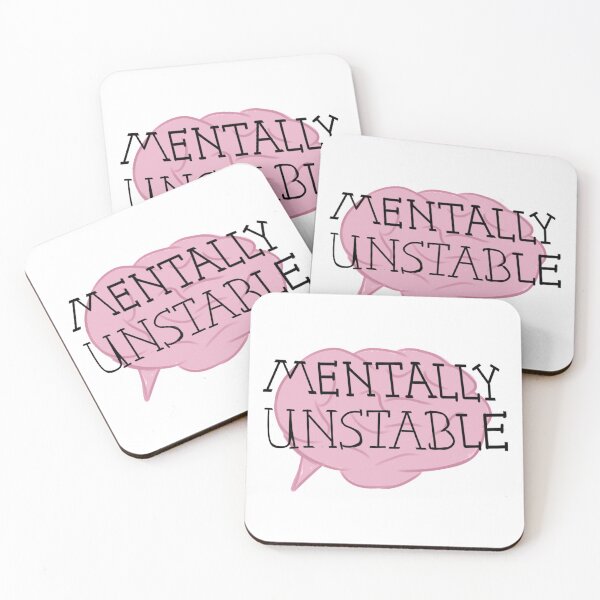 Item preview, Mentally Unstable designed and sold by LawlessPirates.