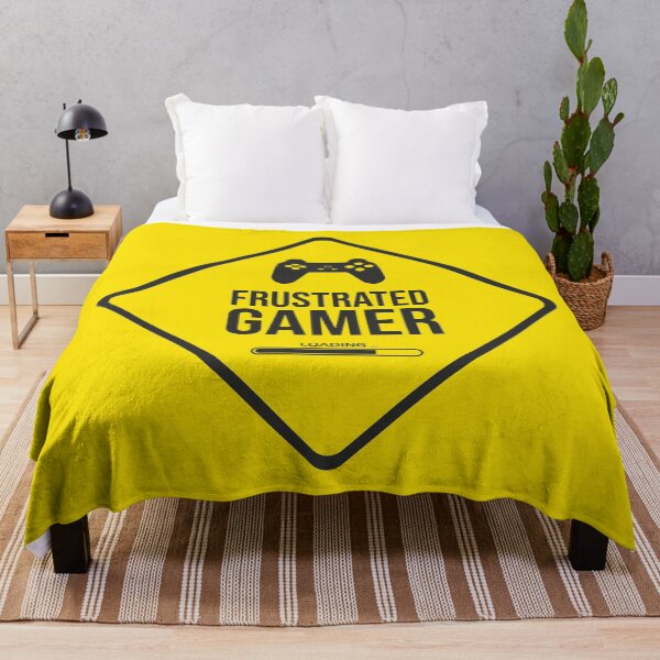 Item preview, Frustrated Gamer - Monoline Version designed and sold by Exertion.