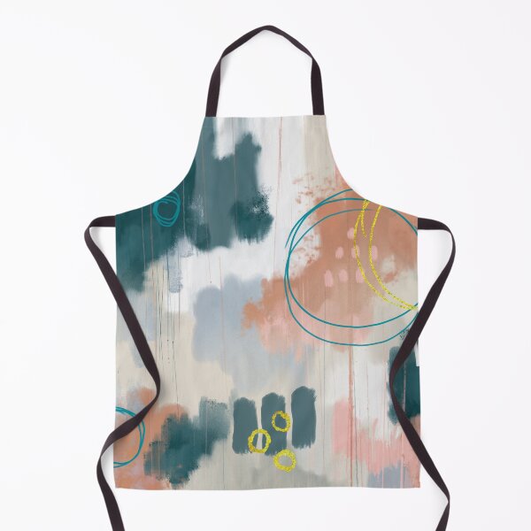 Item preview, Peach and Green Abstract Painting designed and sold by NancyMerkle.