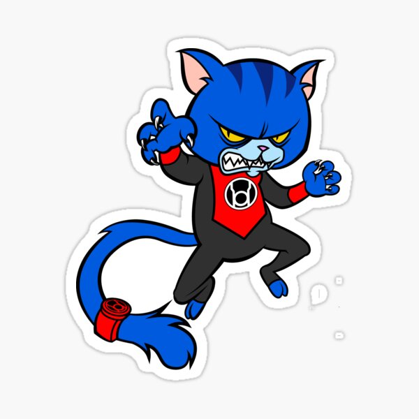 red lantern Sticker