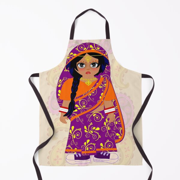Item preview, Indian girl BooPooBeeDoo designed and sold by BooPooBeeDooArt.