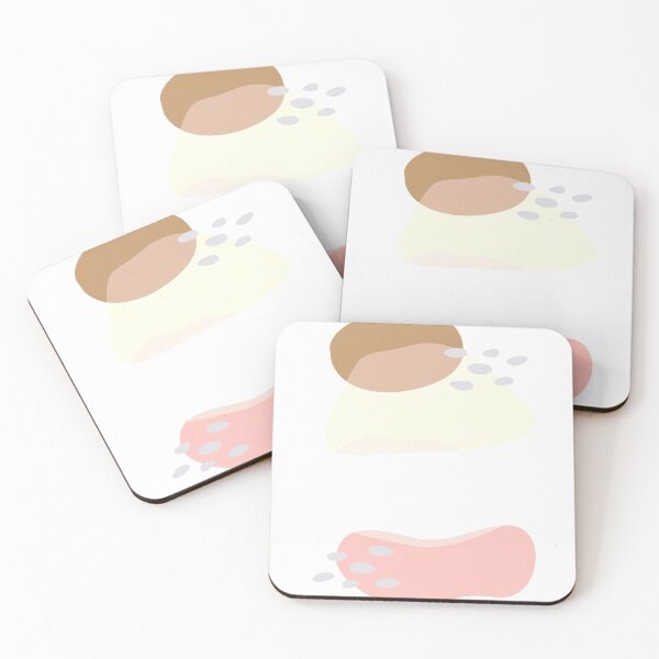 Item preview, Abstract Shapes Overlap With Blue Dots designed and sold by Sohee Jin.