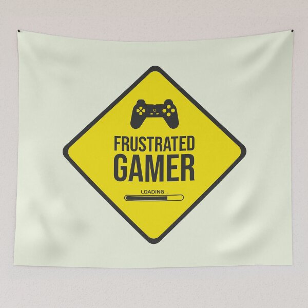 Item preview, Frustrated Gamer - Life Is A Game - Light Version designed and sold by Exertion.