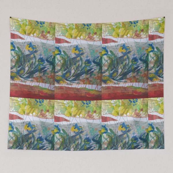 Item preview, wildflowers, meadow,  designed and sold by NessArtByEwa.