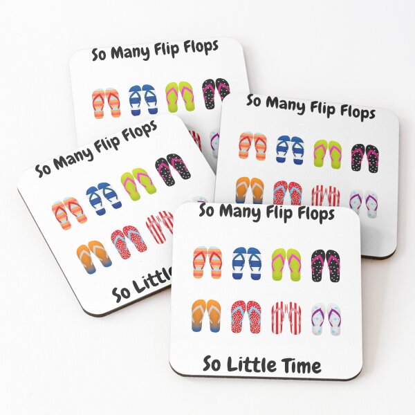 Item preview, So Many Flip Flops, So Little Time designed and sold by WeTrieditatHome.