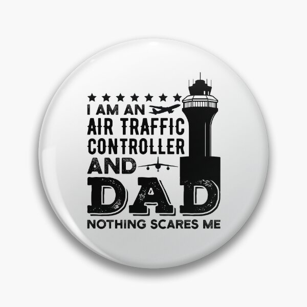Item preview, Air Traffic Controller Funny Dad Fathers Day designed and sold by Scratches Tees.