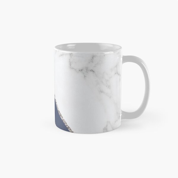 Item preview, Navy Blue, Silver and Marble Geo designed and sold by thelustrous.