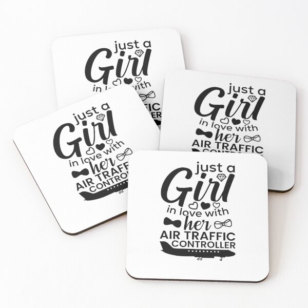 Item preview, Girl In Love Funny Air Traffic Controller Wife designed and sold by Scratches Tees.