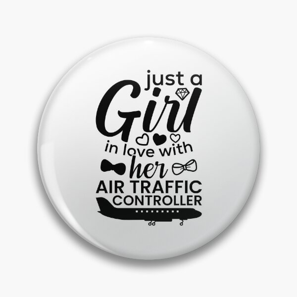 Item preview, Girl In Love Funny Air Traffic Controller Wife designed and sold by Scratches Tees.