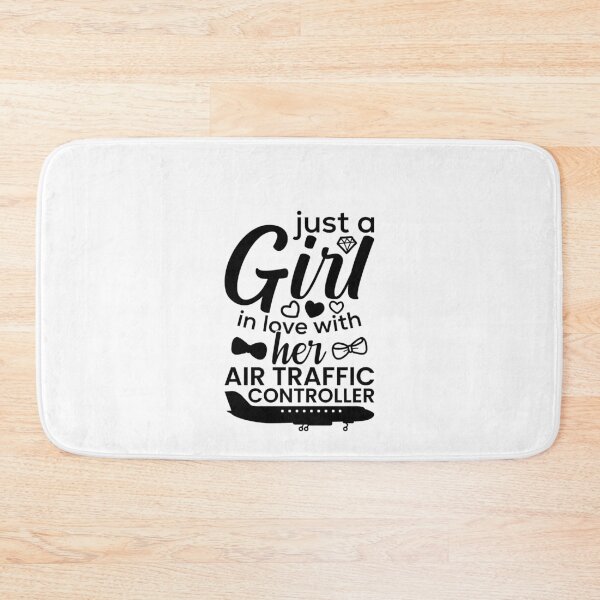 Item preview, Girl In Love Funny Air Traffic Controller Wife designed and sold by Scratches Tees.