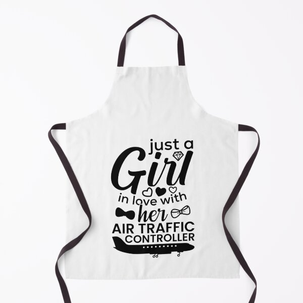 Item preview, Girl In Love Funny Air Traffic Controller Wife designed and sold by Scratches Tees.