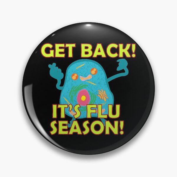 Item preview, Funny Flu Season Germ designed and sold by TrndSttr.