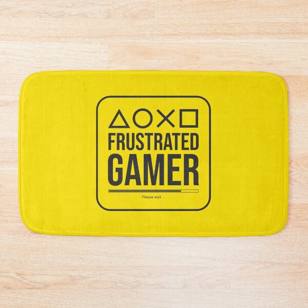 Item preview, Frustrated Gamer - Console Games - Monoline Design designed and sold by Exertion.