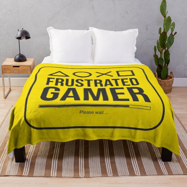 Item preview, Frustrated Gamer - Console Games - Monoline Design designed and sold by Exertion.