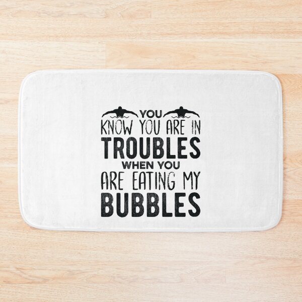 Item preview, Eat My Bubbles Humorous Swimming designed and sold by Scratches Tees.