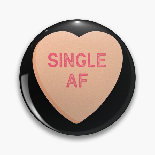 Item preview, Single AF Valentines Day Candy Heart  designed and sold by TrndSttr.