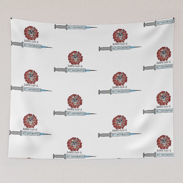 Item preview, Get Vaccinated: SARS-CoV-2 designed and sold by The Curious Med Student.