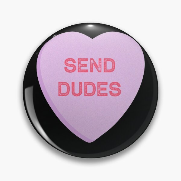 Item preview, Send Dudes Candy Heart Valentines Day  designed and sold by TrndSttr.