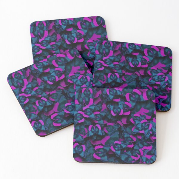 Item preview, Butterflies all over print # 2 pink turquoise-blue designed and sold by Susanne Margarete Lutz.