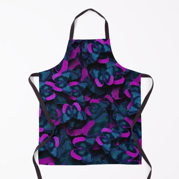 Item preview, Butterflies all over print # 2 pink turquoise-blue designed and sold by Susanne Margarete Lutz.